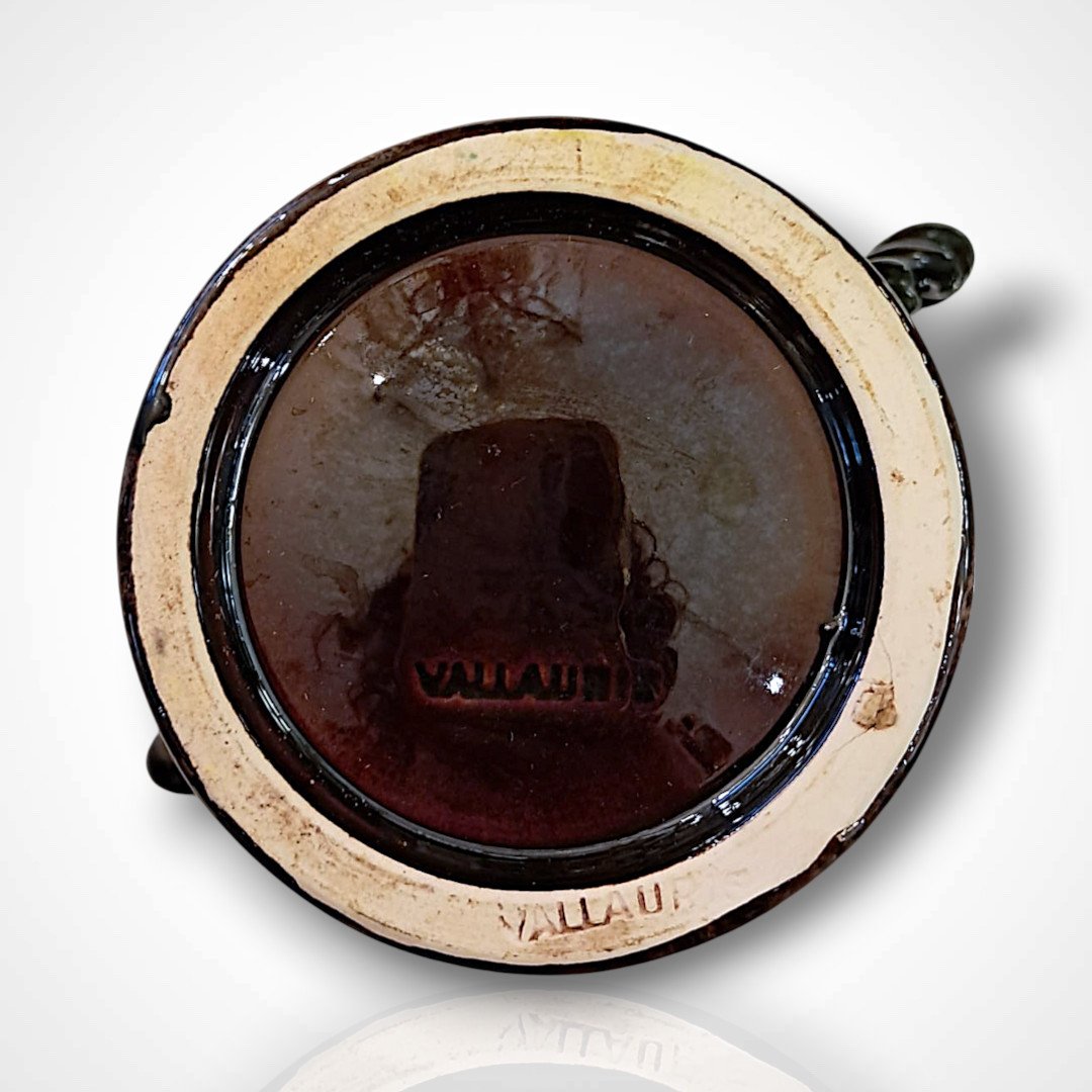 Marius Giuge, Ceramic Coffee Set From Vallauris, 20th Century-photo-5