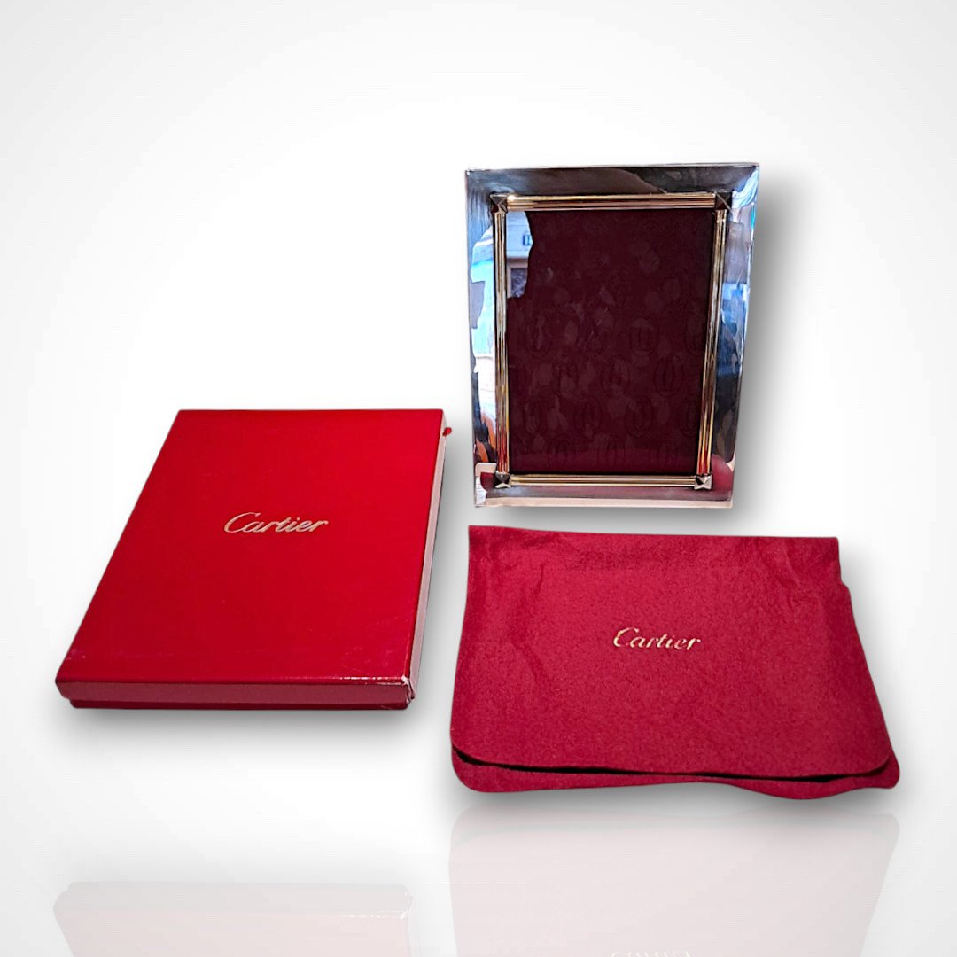 Cartier, Metal Photo Frame, 20th Century-photo-2