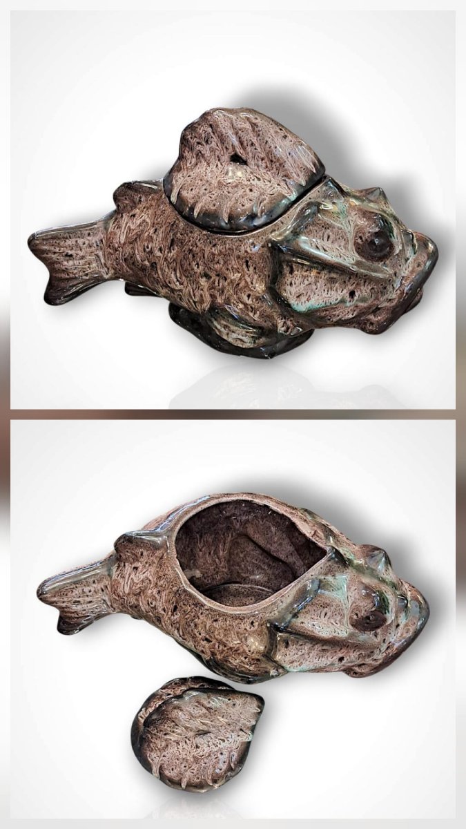 Marius Giuge, Ceramic Bouillabaisse Set From Vallauris, 20th Century-photo-3