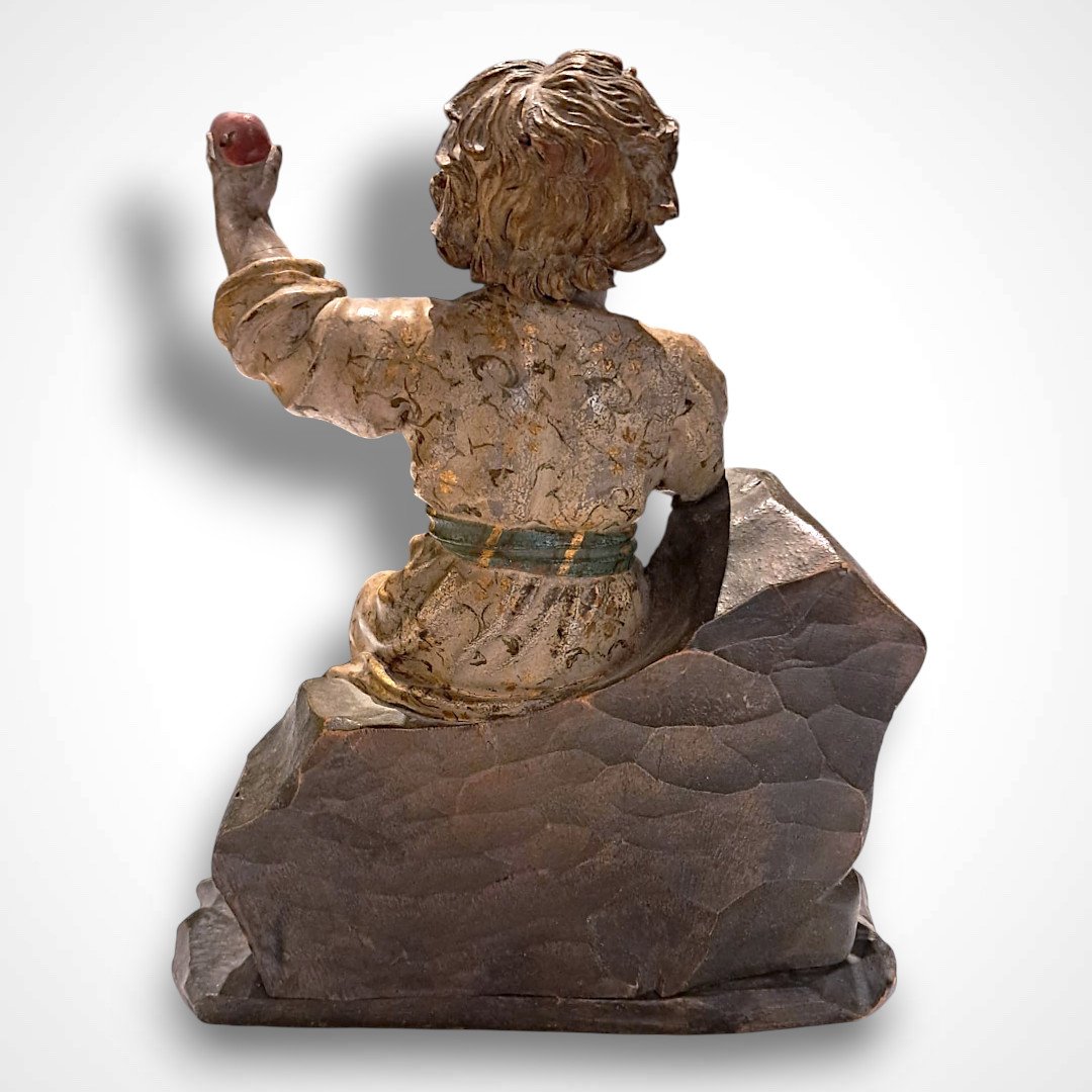 Wooden Sculpture Depicting The Infant Jesus, Late 18th–early 19th Century-photo-4