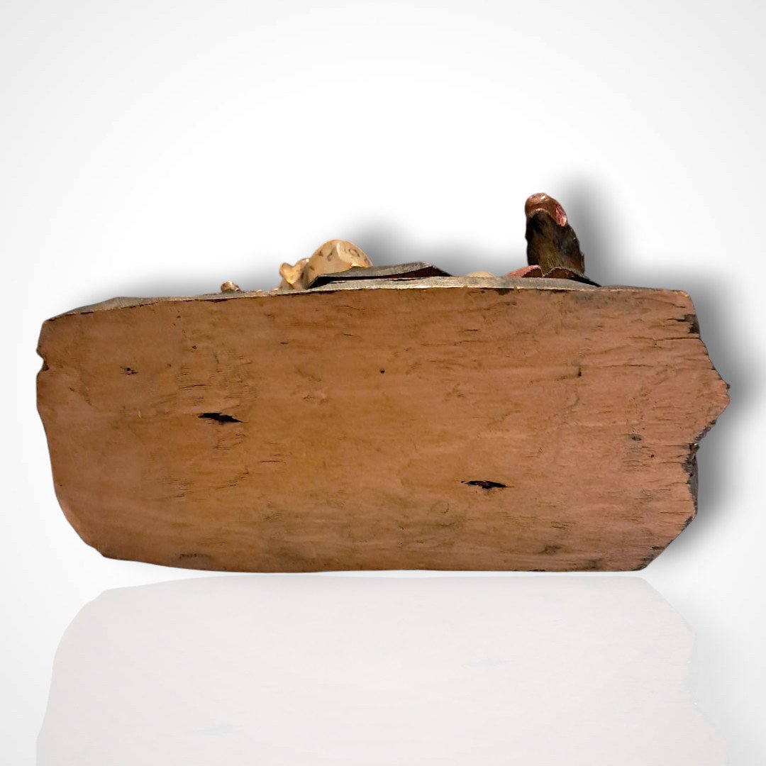 Wooden Sculpture Depicting The Infant Jesus, Late 18th–early 19th Century-photo-2