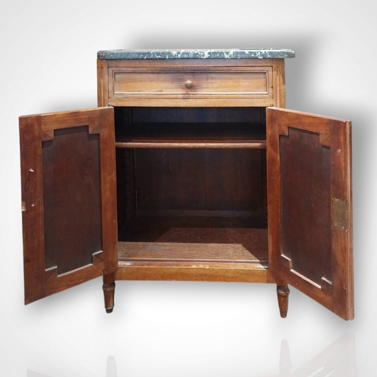Small 19th-century Antique Piece Of Furniture.-photo-2