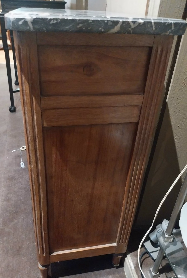 Small 19th-century Antique Piece Of Furniture.-photo-1