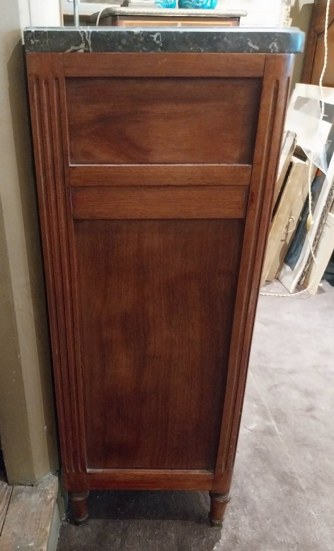 Small 19th-century Antique Piece Of Furniture.-photo-2