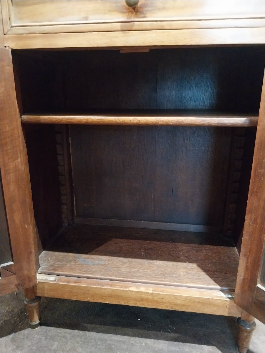 Small 19th-century Antique Piece Of Furniture.-photo-4