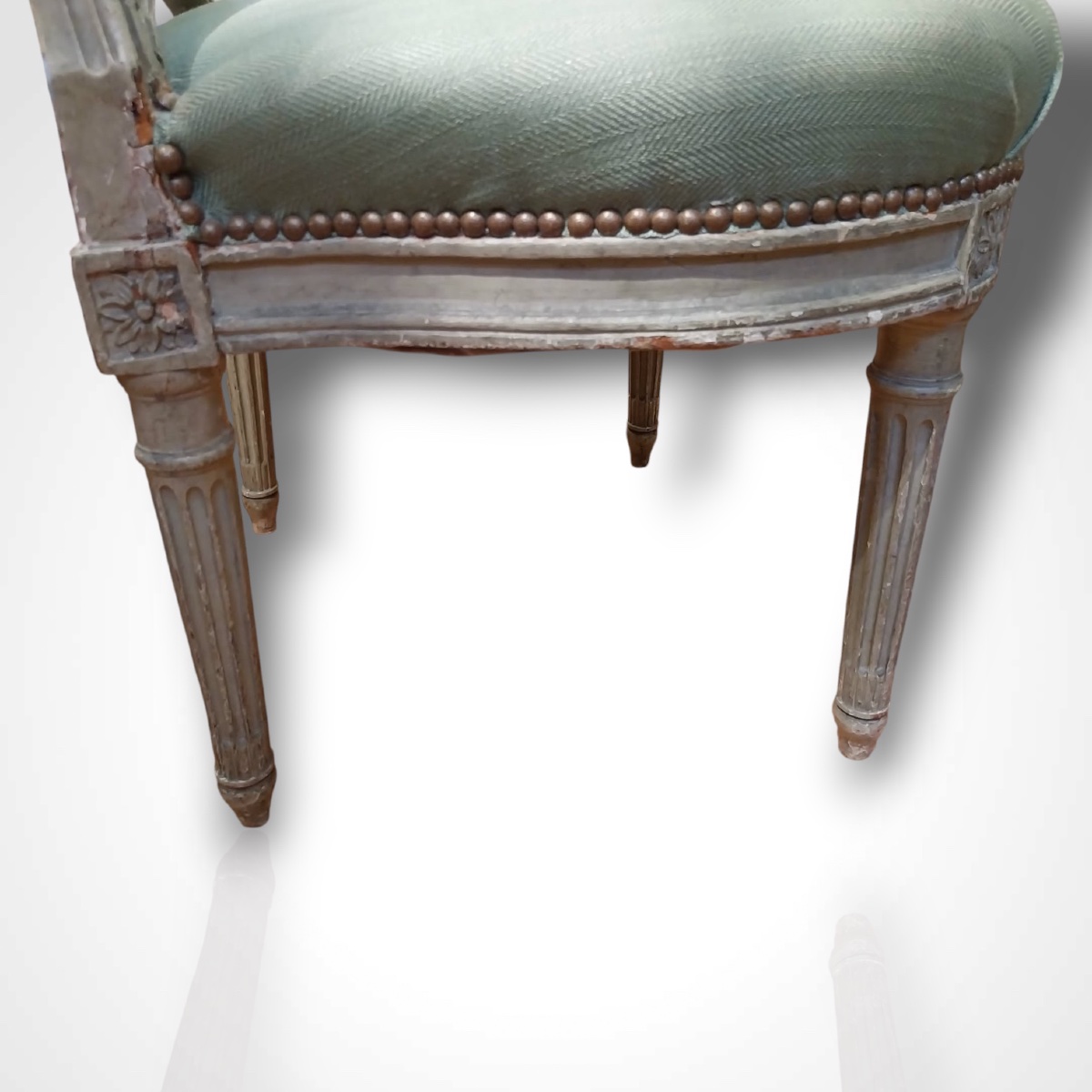 Louis XVI-style Chair, 18th Century-photo-5