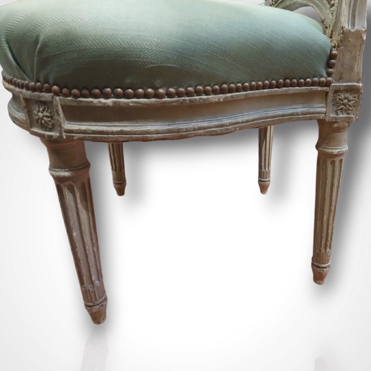 Louis XVI-style Chair, 18th Century-photo-7