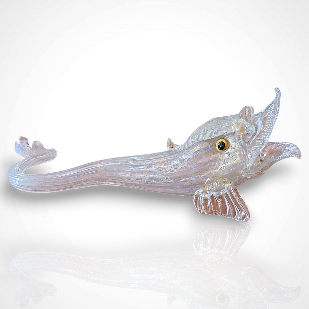 Murano Glass Fish, 20th Century-photo-3