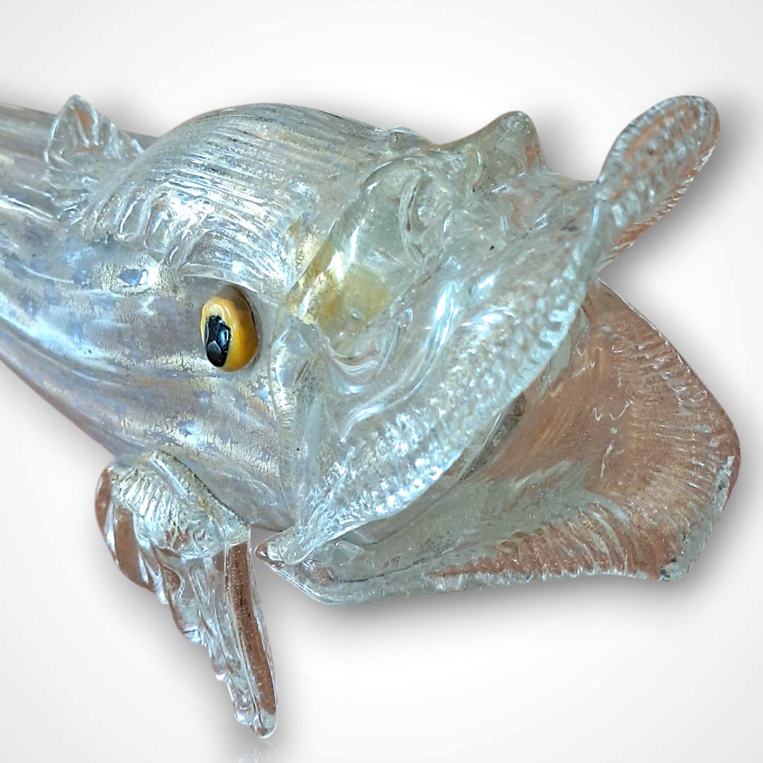 Murano Glass Fish, 20th Century-photo-3