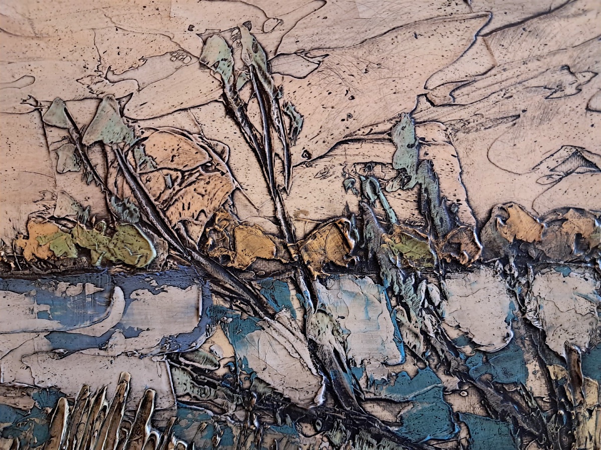 D’Orcino, paysage camarguais, huile sur toile, XXe-photo-3