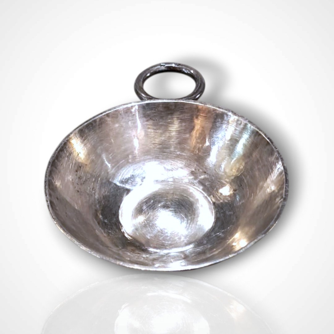 Jean Desprès, Tastevin, Silver-plated Metal, 20th Century-photo-2