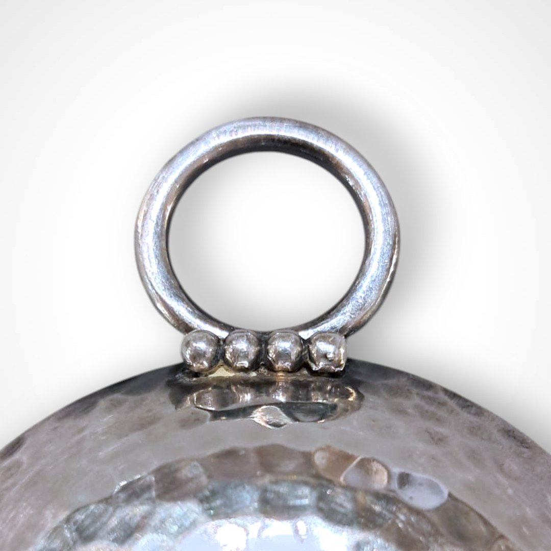 Jean Desprès, Tastevin, Silver-plated Metal, 20th Century-photo-3