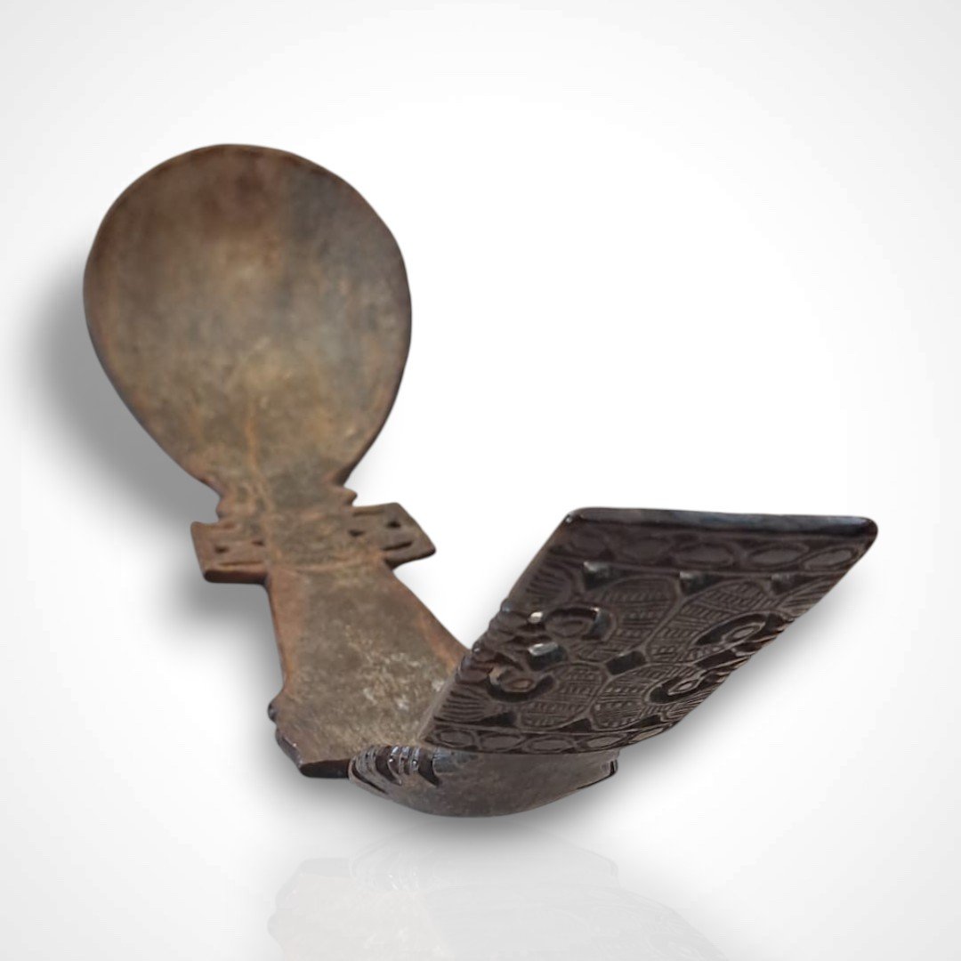 Ritual Horn Spoon, Indonesia, 20th Century-photo-1