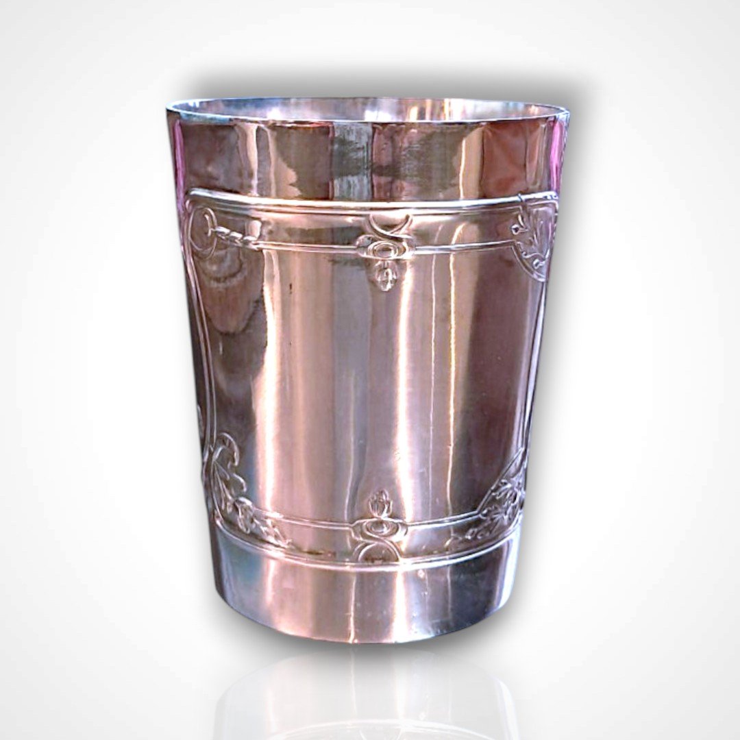 Boulenger, Silver Timbale, Late 19th Century-photo-2