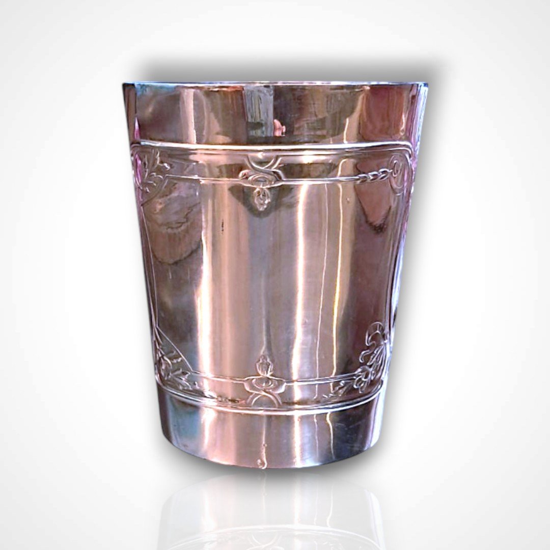 Boulenger, Silver Timbale, Late 19th Century-photo-4