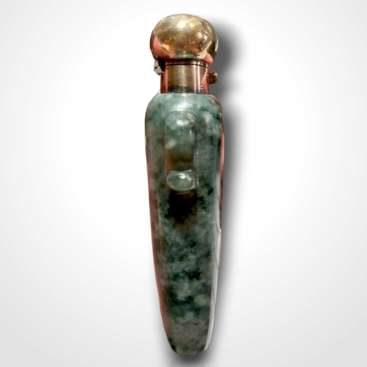 Flacon à parfum en agate mousse, XXe-photo-2