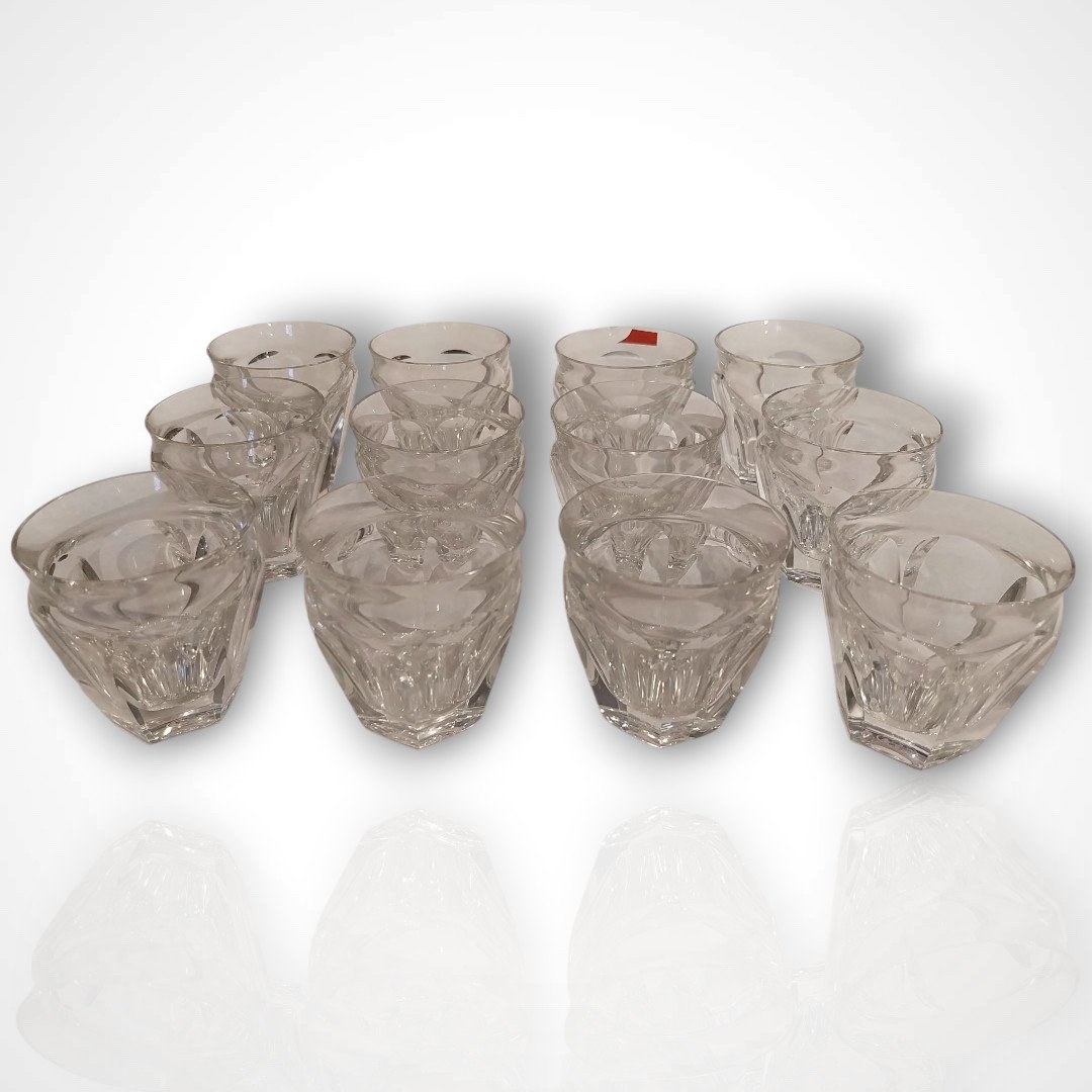 Baccarat, Set Of Glasses, Harcourt Talleyrand Model, 20th Century-photo-3