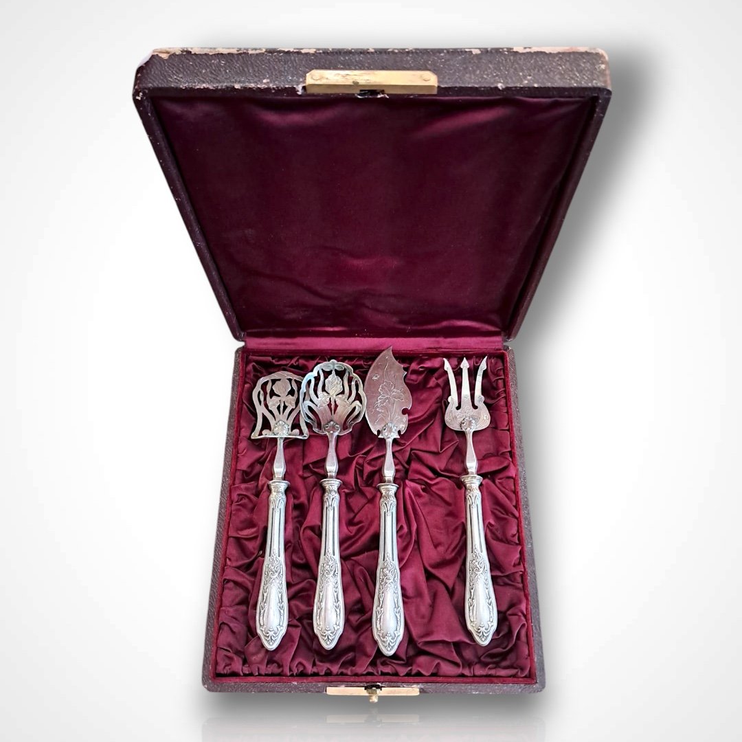 Silver Dessert Set, Late 19th–early 20th Century -photo-2