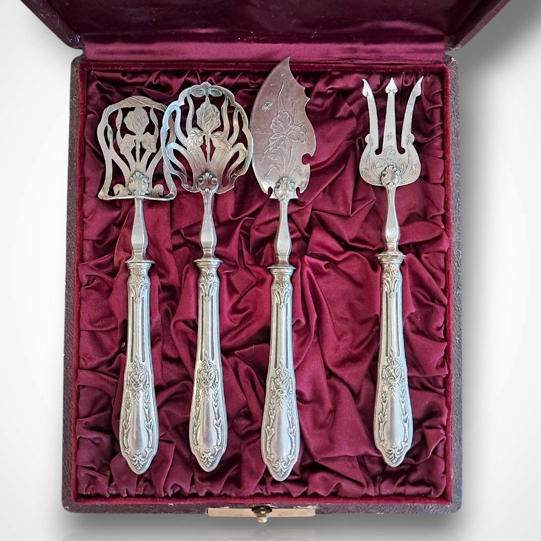 Silver Dessert Set, Late 19th–early 20th Century 
