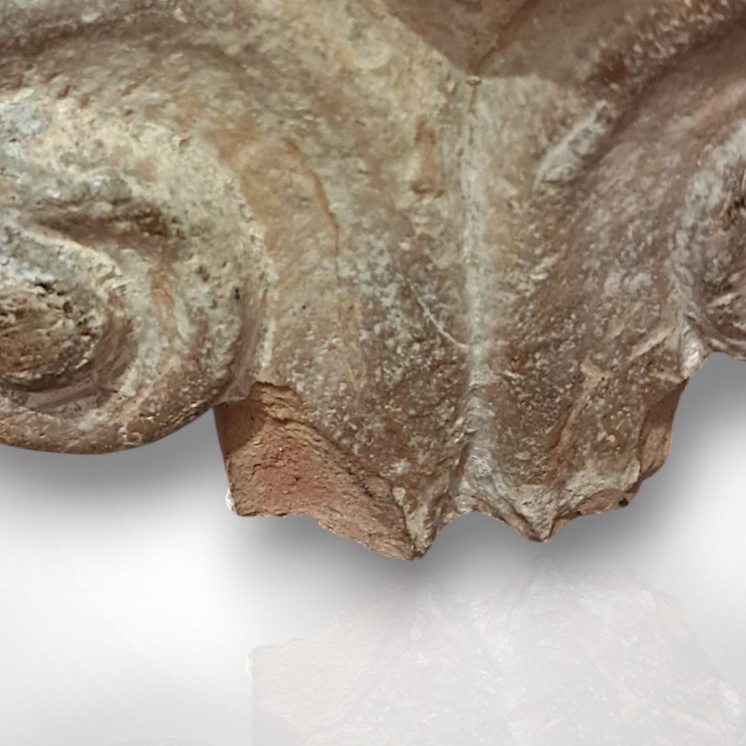 Pair Of Terracotta Antefixes-photo-5