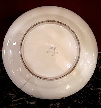 Vincennes Porcelain Plate 18th Century-photo-3