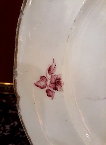 Vincennes Porcelain Plate 18th Century-photo-6