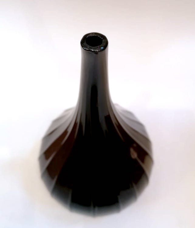 Vase Drops Par Renzo Stellon Pour Salviati Murano Moyen Modèle-photo-1