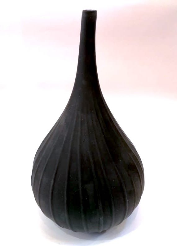 Drops Vase By Renzo Stellon For Salviati Murano Large Model