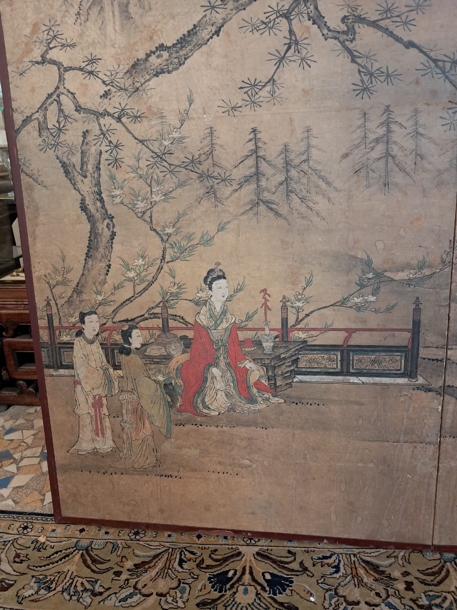 2-leaf Screen, Japan, 19th Century-photo-2