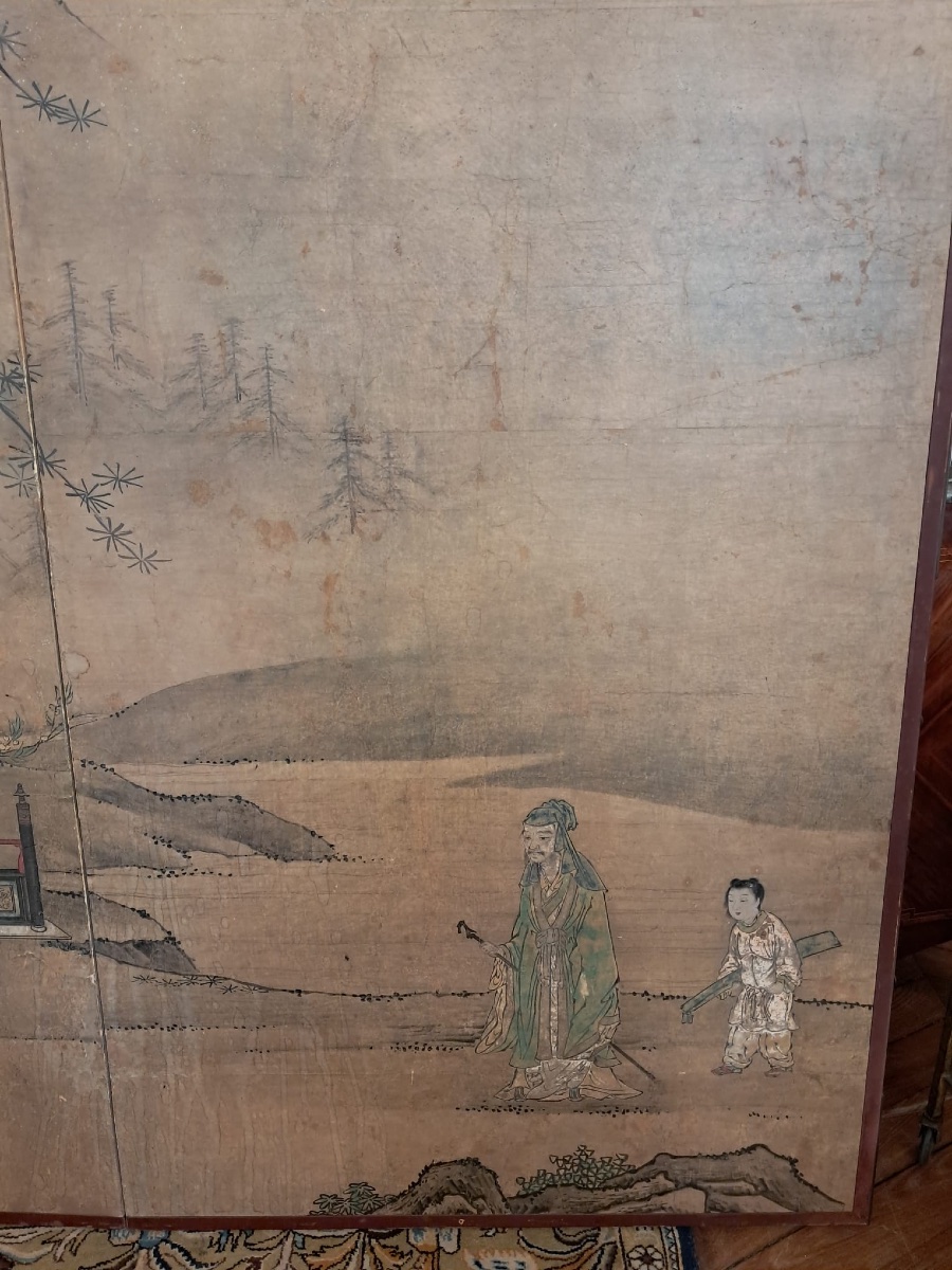 2-leaf Screen, Japan, 19th Century-photo-4
