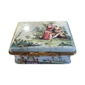 Enamel Box, Eighteenth Century