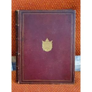 Autograph Album With The Arms Of Napoleon III 