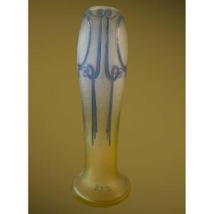 Art Nouveau Vase Signed Legras