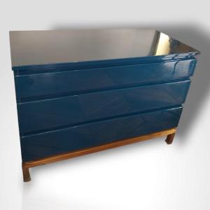 Maison Jansen, commode laquée, XXe