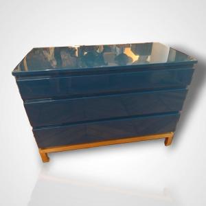 Maison Jansen, commode laquée, XXe