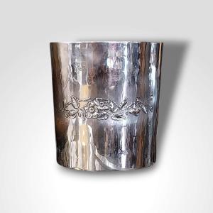 Seau à glace - cache-pot en argent massif, années 1900