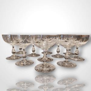 Coupes à champagne, XXe 