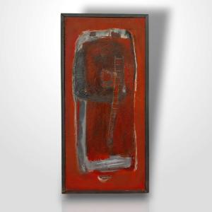 Pierre Grimm (1898–1979), technique mixte sur panneau, XXe