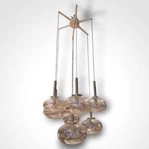 Lustre en cascade, Allemagne, années 70.