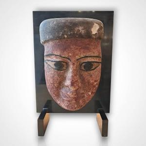 Masque funéraire, Egypte, Basse Epoque ou période ptolémaïque