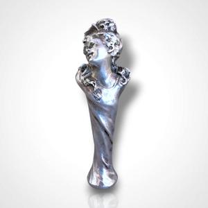 Cachet en argent, fin XIXe-début XXe