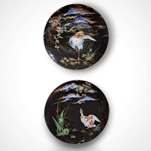 Keller And Guérin, Pair Of Dishes, Late 19th–early 20th Century