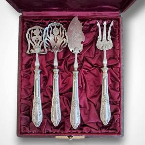 Silver Dessert Set, Late 19th–early 20th Century 
