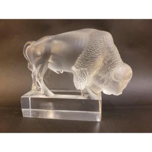  Presse Papier Bison Par René Lalique