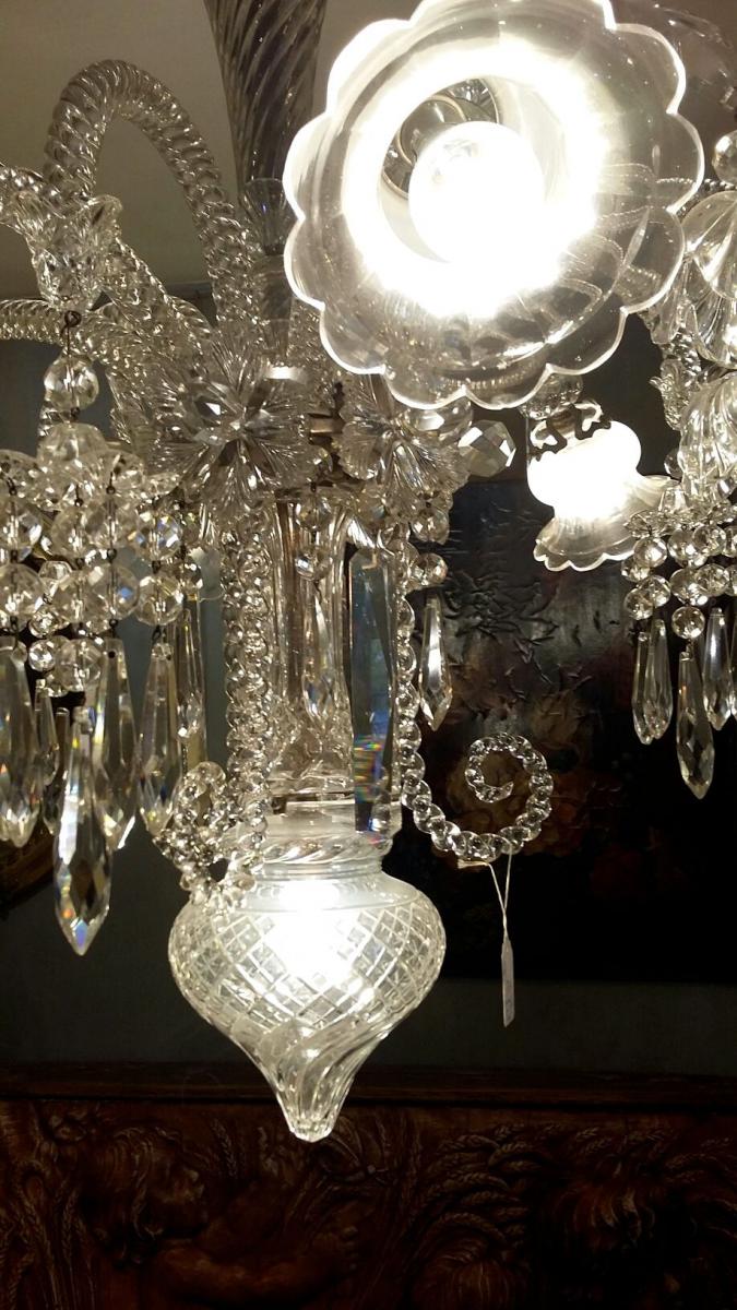 Un Lustre Baccarat 1880