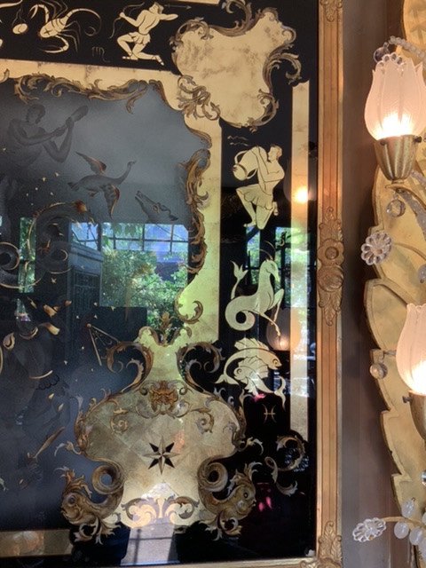 Miroir, Signes Aux Zodiaques, Travail Parisien 1950-photo-2