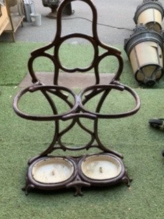 Umbrella Stand Enamelled Cast Iron