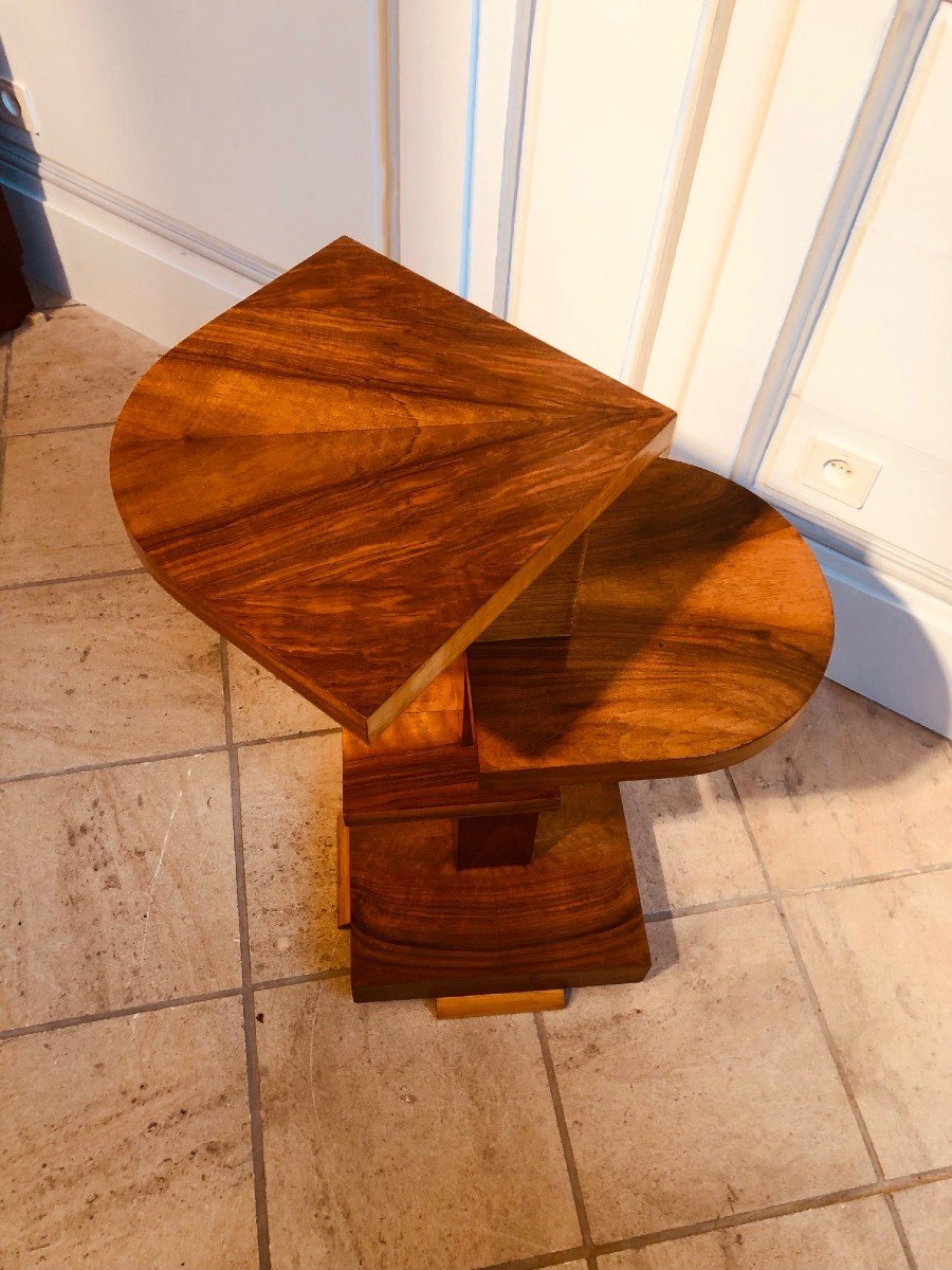 Table guéridon Art Déco XXe-photo-2