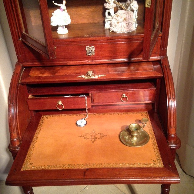 Cylinder Desk, Louis XVI Period, 18th Century-photo-3