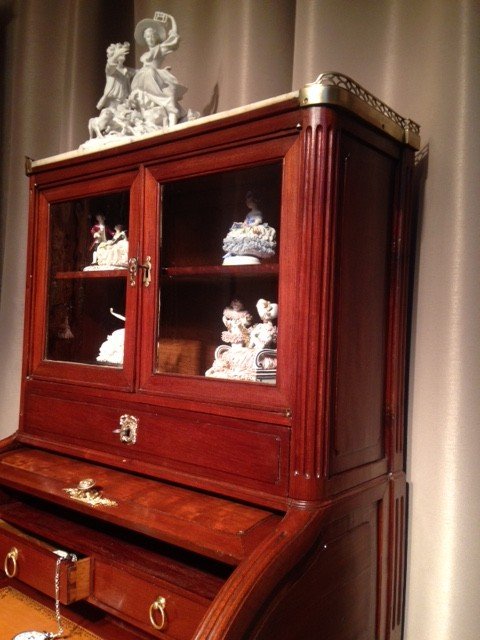 Cylinder Desk, Louis XVI Period, 18th Century-photo-4